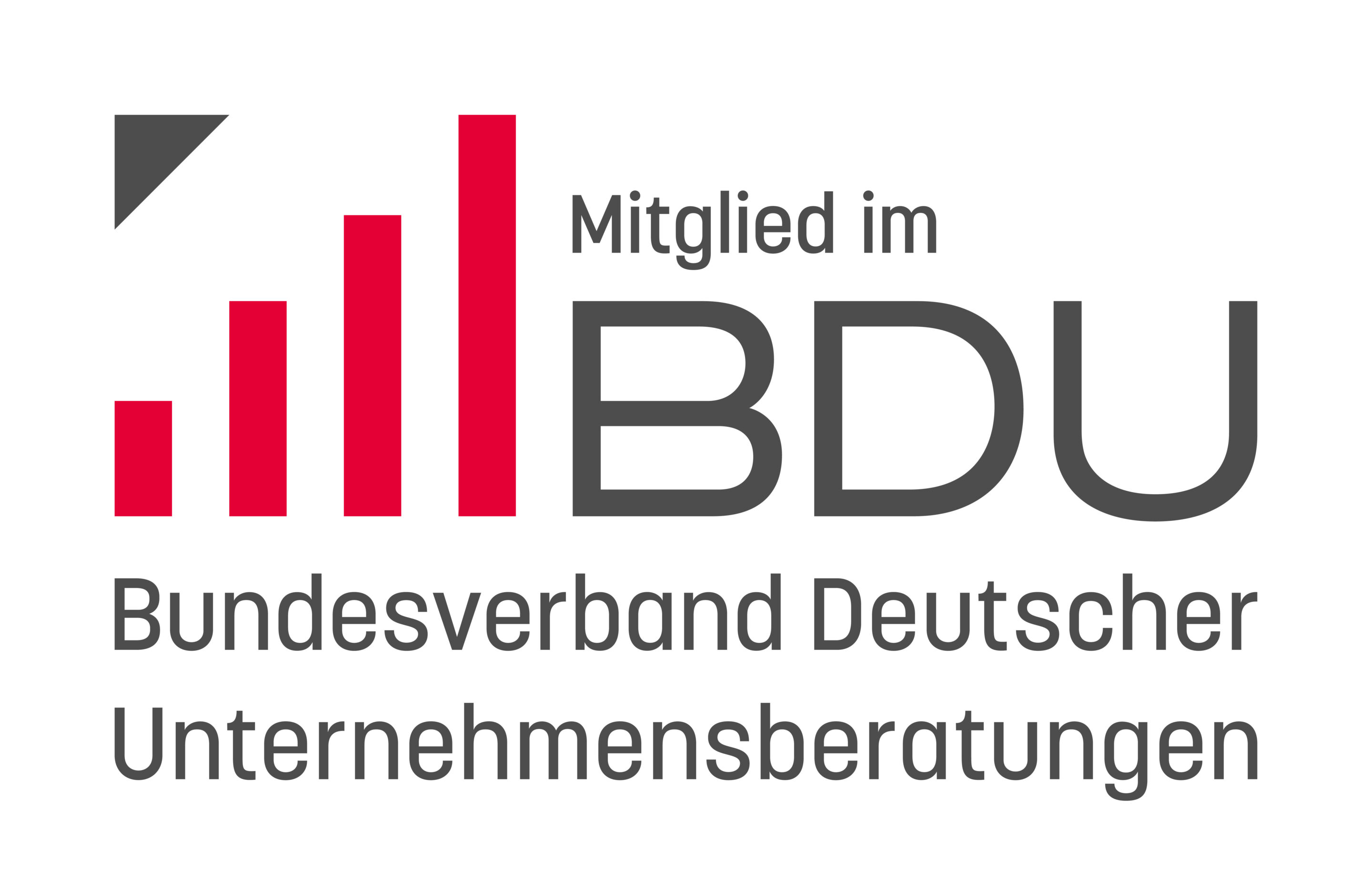 Mitglied im Bundesverband Deutscher Unternehmensberater BDU e.V.